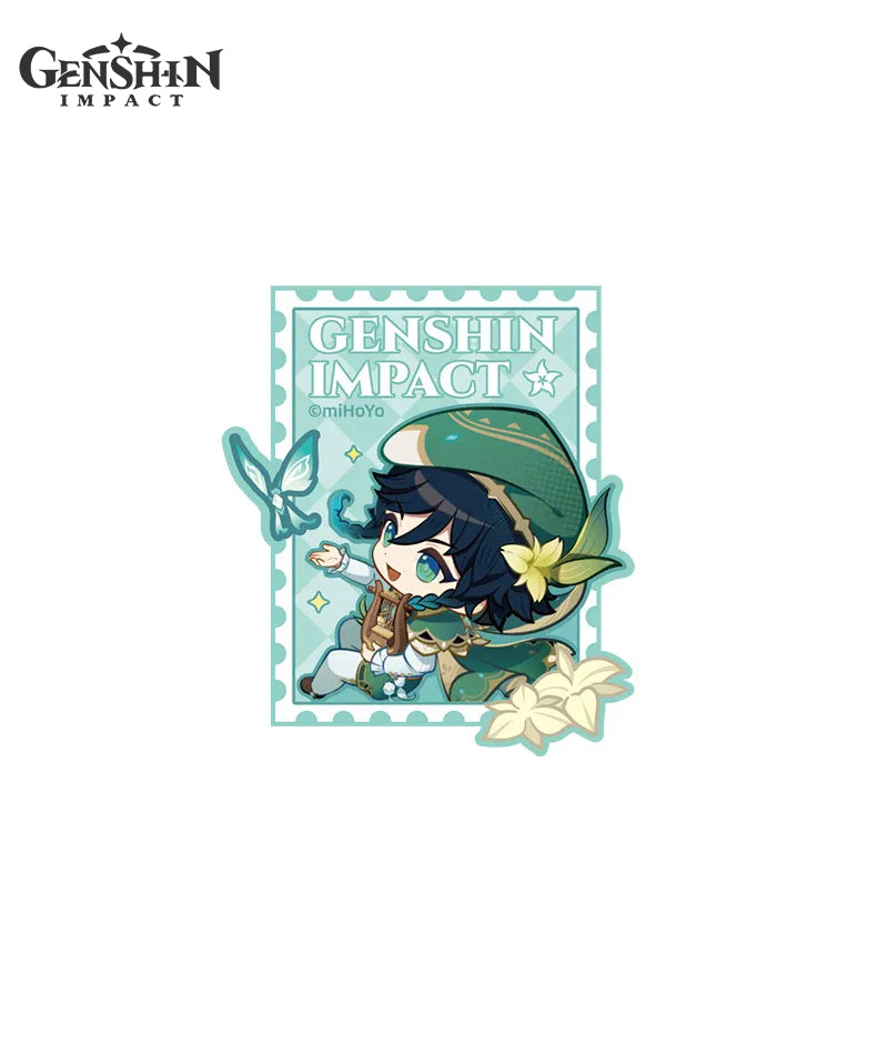 [Official Merch] Genshin Impact Teyvat Expo Collection: Toiletry Bag, Embroidered Patch & Luggage Tag