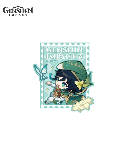 [Official Merch] Genshin Impact Teyvat Expo Collection: Toiletry Bag, Embroidered Patch & Luggage Tag
