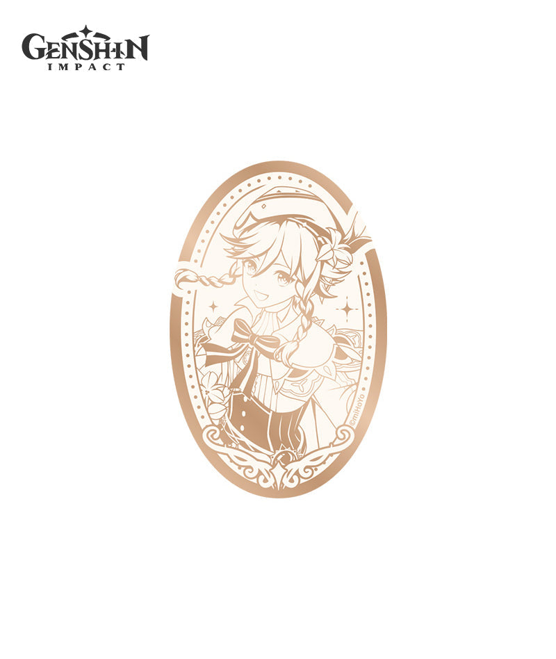 [Official Merch] Genshin Impact 5th Anniversary Mirror Badge