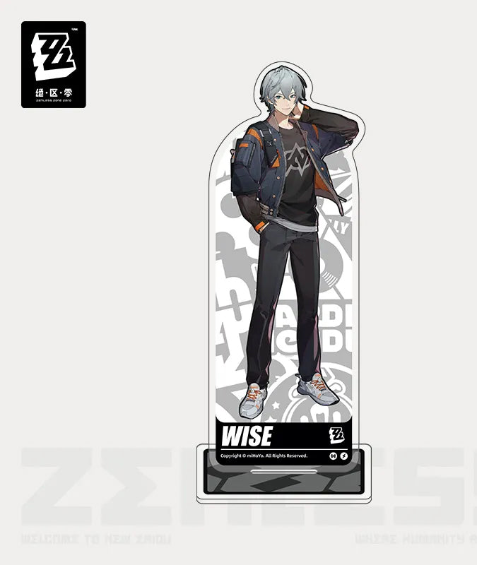 Zenless Zone Zero Character Cards Belle & Wise Acrylic Stand