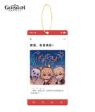 [Official Merchandise] Genshin Impact Characters Birthday Acrylic Charms
