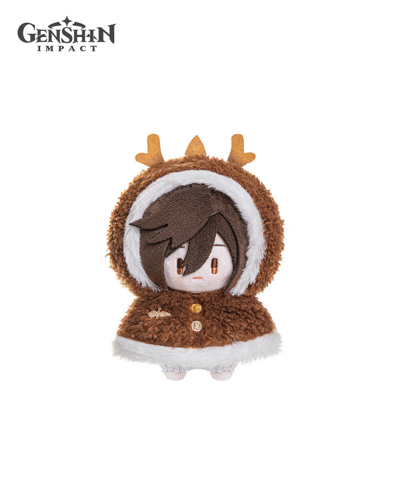 Genshin Impact Fun In the Snow Plush Keychain