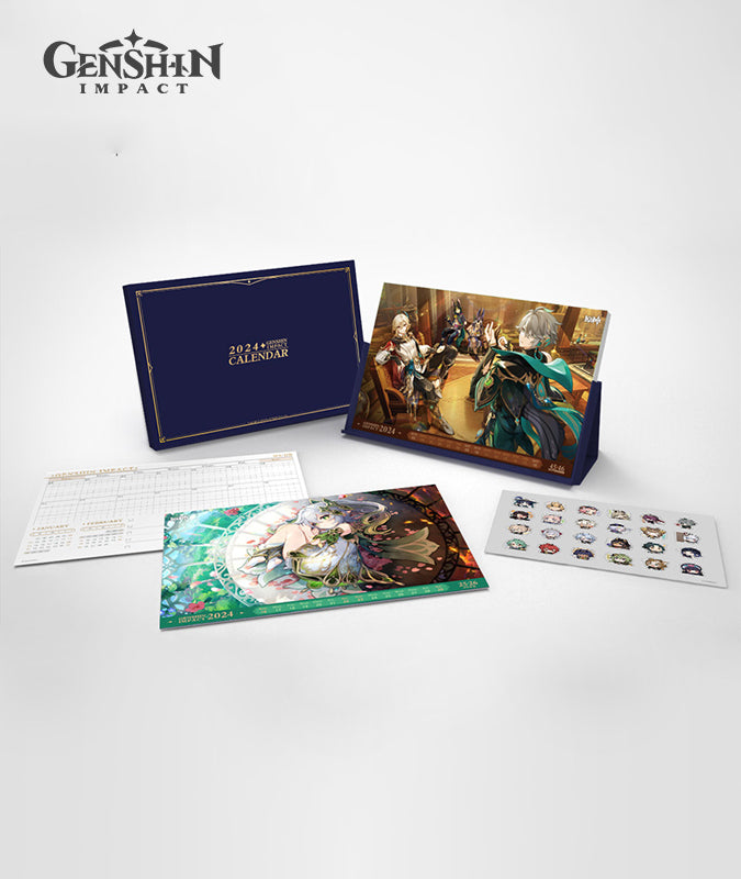 [Official Merchandise] Genshin Impact 2024 Desk Calendar
