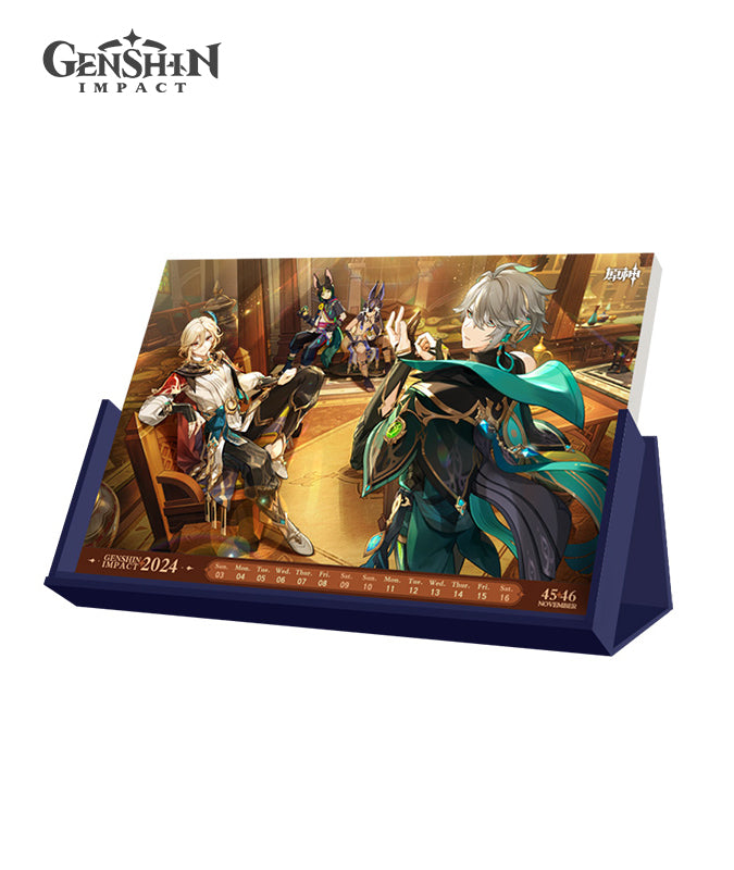 [Official Merchandise] Genshin Impact 2024 Desk Calendar
