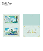 [Official Merch] Genshin Impact The Long Way Home Badge & Collection Card Set