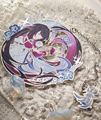 Genshin Impact Columbina Metal Bookmark & Cards