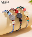 [Official Merch] Genshin Impact Character Beaded Woven Bracelet
