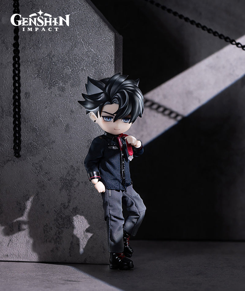 [Official Merch] Genshin Impact Wriothesley Action Figure Doll Clothes & Face Plate Set