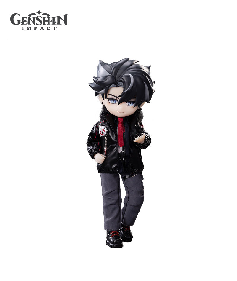 [Official Merch] Genshin Impact Wriothesley Action Figure Doll Clothes & Face Plate Set