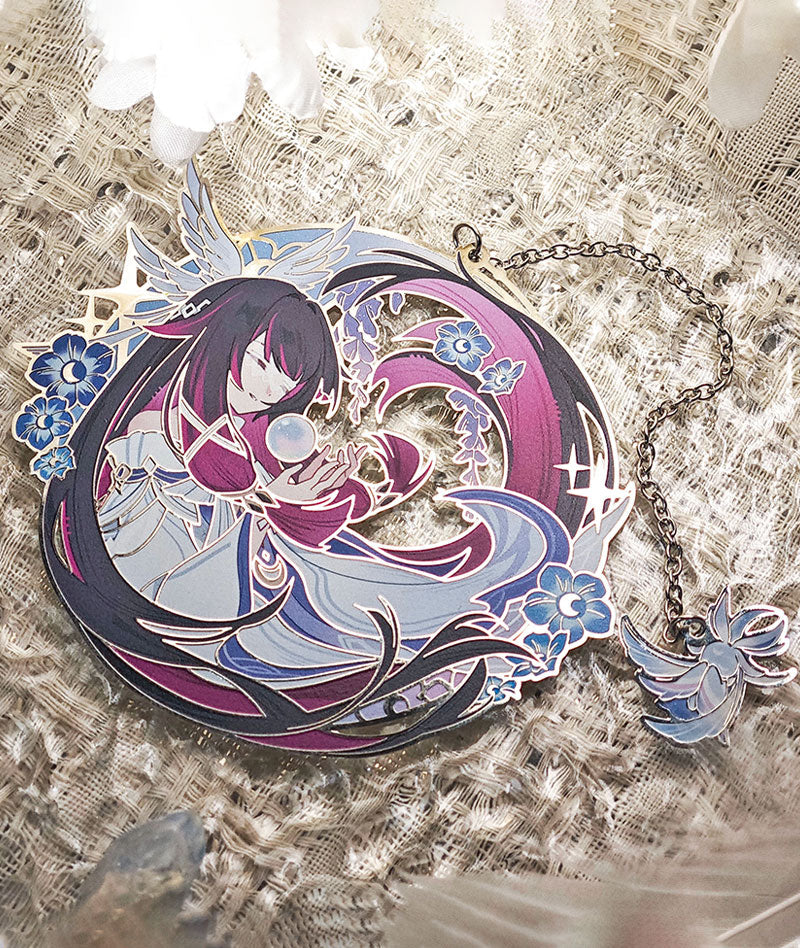 Genshin Impact Columbina Metal Bookmark & Cards