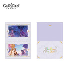 [Official Merch] Genshin Impact The Long Way Home Badge & Collection Card Set