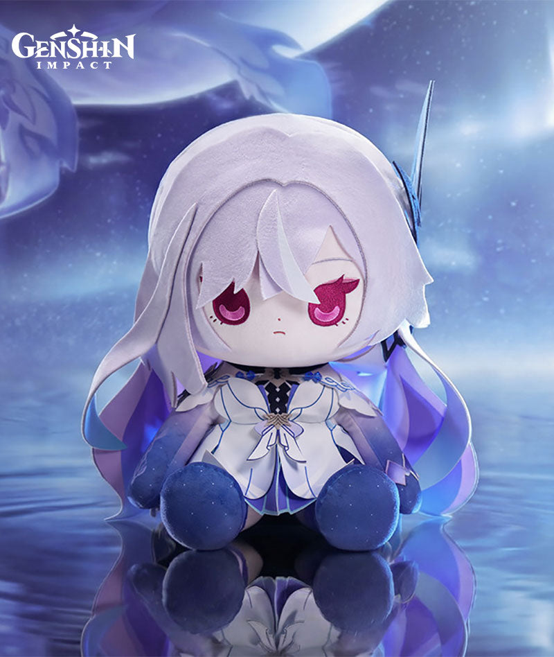 [Official Merch] Genshin Impact Skirk & Tartaglia (Childe) Sitting Plush Doll