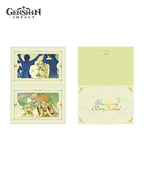 [Official Merch] Genshin Impact The Long Way Home Badge & Collection Card Set