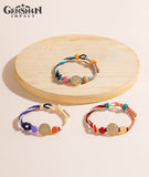 [Official Merch] Genshin Impact Character Beaded Woven Bracelet