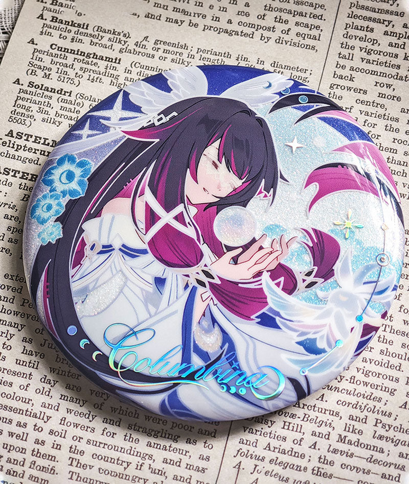 Genshin Impact Columbina Metal Bookmark & Cards